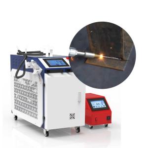 China Precision 2000W Metal 3mm Laser Welding Machine With 1400mm Robot Arm factory