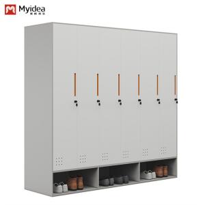 China Furniture White Color Storage Cabinet Dormitory Cabinet For Bunk Bed Support customization factory