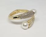 Crystal Bracelet Bangle for Women Gold Silver Color Wedding Bracelets & Bangles