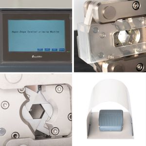 Automatic Cable Lug Crimping Tool Machine New Energy Hexagon Moulding