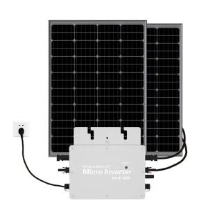 Balcony Micro Inverter System with WIFI/RS485 Communication and 99.9% MPPT