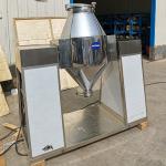Stainless Steel Double Cone Mixer , Chemical Dry Powder Mixer Food Powder And