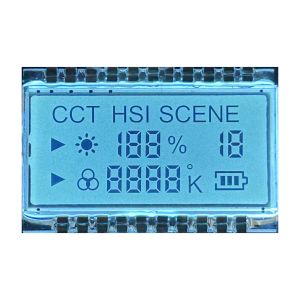 Industrial LCD Segment Display Custom LCD Display 7 Segment 7 Segment LCD