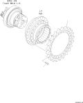 11Y-27-40500 11Y-27-40600 For Komatsu Bulldozer D37EX-23 D39EX-23 D37PX Travel
