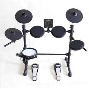 China Silicone Electronic Drum Set Portable Drum Set with Speaker Pedals for Kids Beginner Roll Up Practice Pad Electric factory