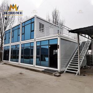 China Prefab Metal Container Office With Accommodation factory