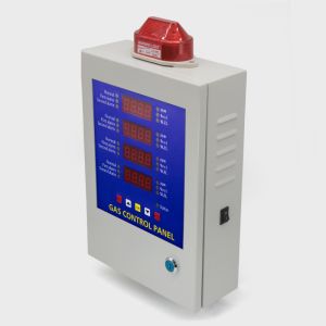 Combustible Gas Detector multi-channels Touchable screen gas control panel fixed
