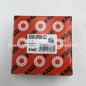 China FAG Deep Groove Ball Bearings 6206-2RSR-C3 , 6208-2RSR-C3 factory