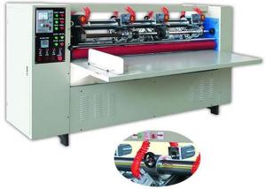 China Corrugated Cardboard Creasing Slitting Cutting Machine Electric Thin Blade factory