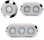 Stainless Steel 120W Marine Underwater Led Lights Boat Yacht Dock Lights