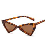 Triangle UV400 Vintage Women Retro Cat Eye Sunglasses