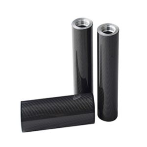 China Lightweight Guide Carbon Fiber Roller Bopp Line Rubber Nip Roller on sale