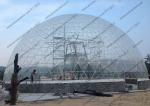Huge Event Dome Tent White Color , 40m Giant Dome Tent 70-100km / H Wind Load