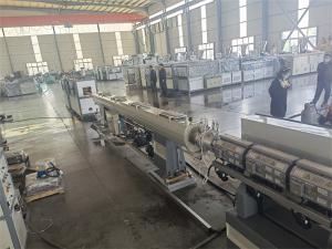 China Automatic Pipe Production Line For Flexible Conduit Electrical Pipe Conduits Tube factory