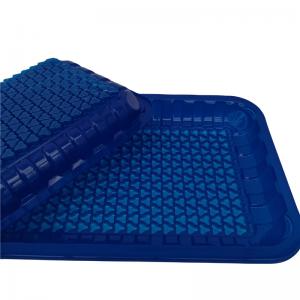 China Customized Water Absorption Disposable Plastic Tray For Seafood Meat Supermarket factory