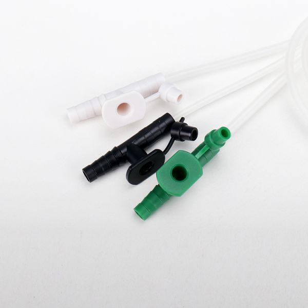 medical disposable supplies sputum suction tube ICU intensive critical care tube closed suction system catheter