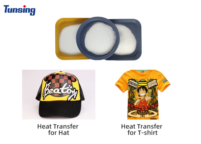 T-Shirt Heat Transfer Printing Tpu Dtf Powder Tpu Adhesive Dtf Hot Melt White Adhesive Powder