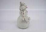 Polyresin Material Christmas Snowman Figurines Gift Crafts For Decoration