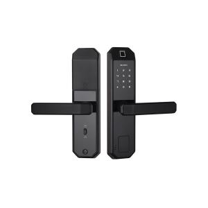 China Electric Hotel Fingerprint Door Lock With Touch Password Screen factory