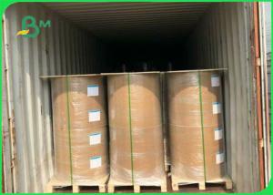 China 160g + 10 PE Brown Greaseproof Paper Roll Grade AAA OEM / ODM Acceptable factory
