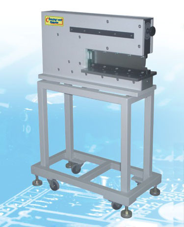 Pneumatic Electric PCB Depaneling Machine , Motorized Linear Blade PCB