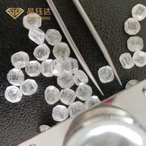 China 2.5-3.0ct Rough Lab Grown Diamonds DEF Color VVS VS Clarity factory