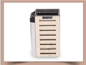 China Wooden Frame Dry Steam Sauna Heater , Mini Size Portable Electric Sauna Stove factory