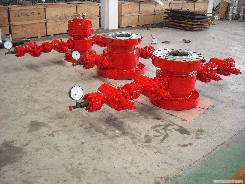 API 6A 7-1/16" 5000psi PSL2,PR1,EE Wellhead Tubing Head Spool, Tubing Head/Spool/Tubing Hanger Manufacturer