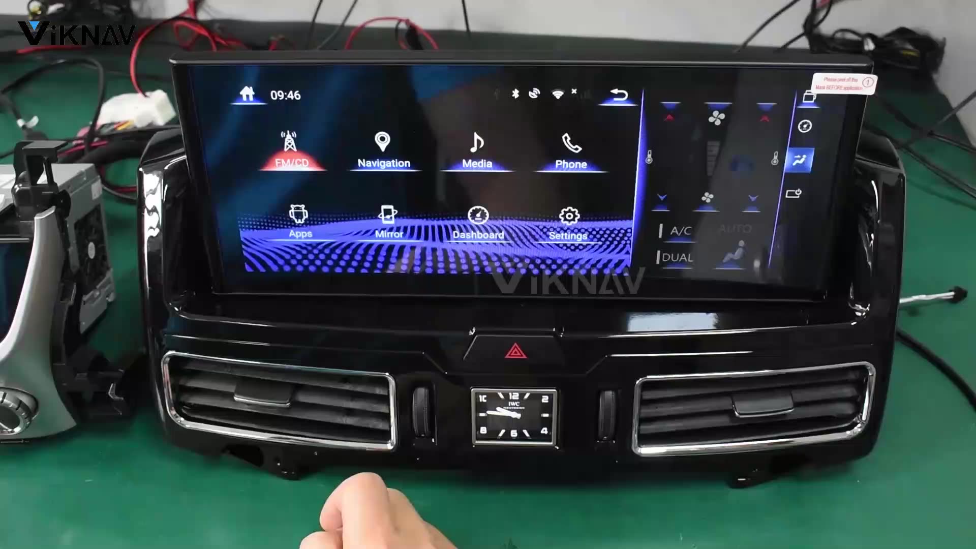 12.3inch Android Carplay Car radio For Toyota land Cruiser LC200 Multimedia Player Stereo Android GPS Navigation Carplay