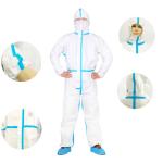 Non Woven Type 4 Polypropylene Disposable Protection Clothing Microporous