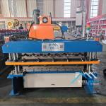 Customizable Double Layer Roof Sheet Machine With Delta PLC And High Grade 45