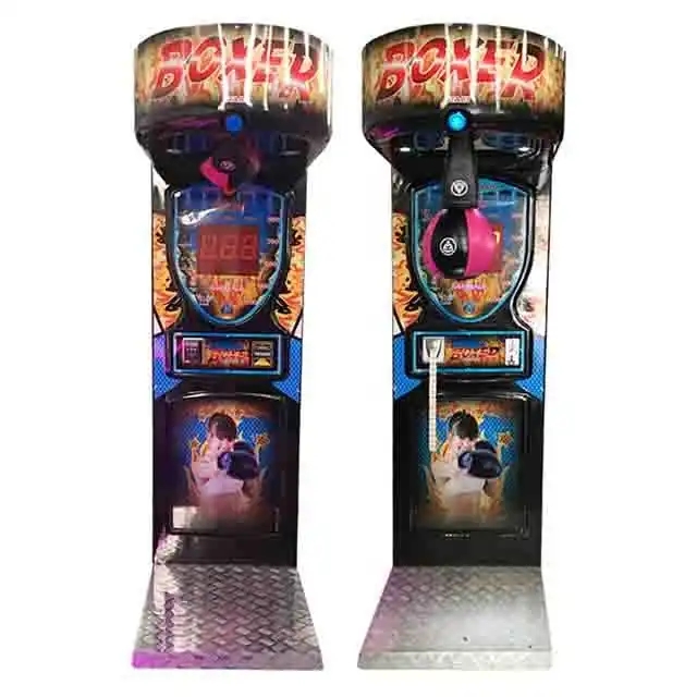 110KG 110V Street Basketball Boxing Punch Machine Arcade Hit Game