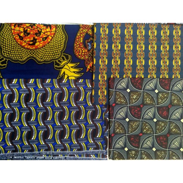 Factory Batik Fabric African Wax Print Fabric for Garment