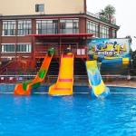 Water Playground Water Park Slides For Kids Children Aqua Park Equipment