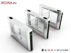 China Stainless Steel Turnstile Barrier Gate Swing Retractable Safety Flap Barrier Gate factory