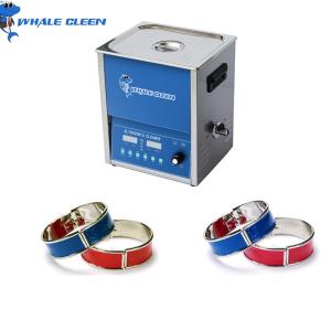 China Single Phase Ultrasonic Jewelry Cleaning Machine 40khz 100W Power Adjustable factory