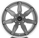 Custom 2 Piece Forged Wheels For Inner Barrel, T6061 Car Rims For Slant Lip,