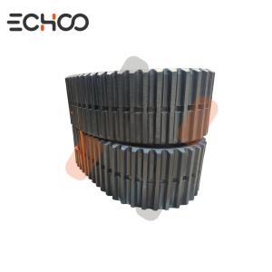 China Rubber Track for Morooka MST3000VD Crawler Carrier Undercarriage Supplier factory