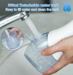FCC Cordless Water Flosser Oral Irrigator , Portable Dental Water Flosser