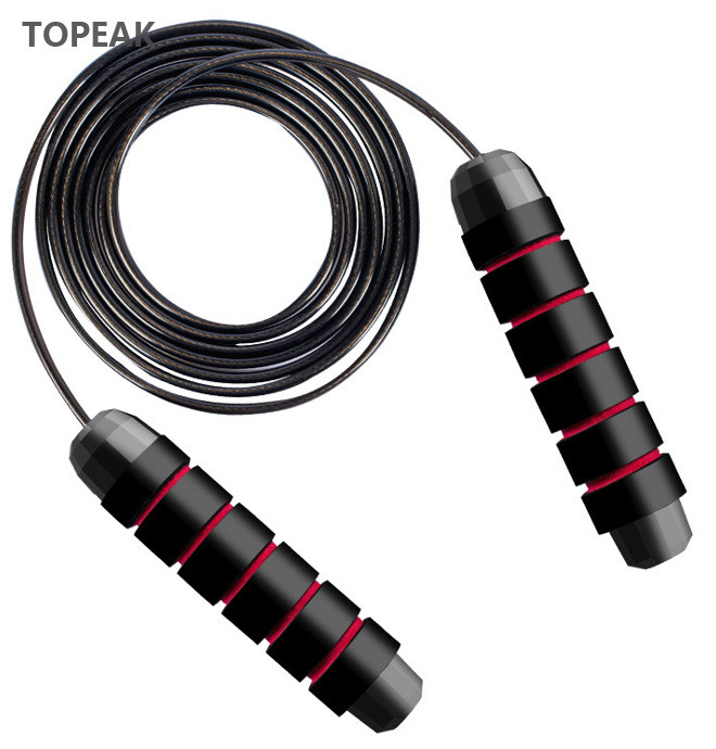 Fast Skipping Heavy Duty Jump Rope With Ball Bearings High Fast Speed 2.7m 8'