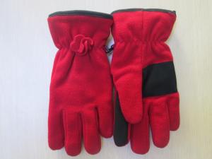 China Fleece Gloves--Thinsulate Lining--Ladies Winter Gloves for Outside--Unslip Palm factory