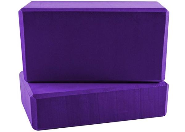 Eco Friendly Yoga Exercise Equipment Eva Yoga Block No Pungent Smell High