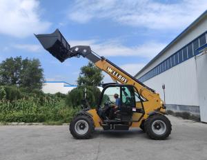 China MTH30-70T Telescopic Telehandler 7m Loading Height Reach At 3000kg Lifting Weight factory