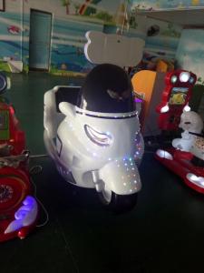 China Hansel indoor coin operated fiberglass kiddie rides children game factory