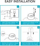 Ceiling Color Changing LED Flush Mount Light 10W 4 Inch 750lm For Bedroom