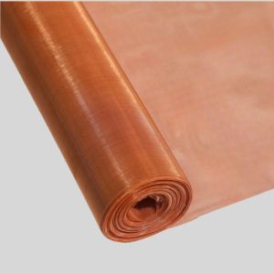 China 150 200 250 Mesh Copper Woven Wire Mesh , Plain Weave Wire Mesh 1m 1.5m 1.5m 2m on sale