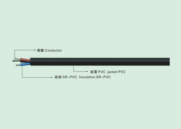 China UL Style NO SVT PVC WIRE PVC Electronic line factory