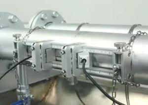 China LED Display Clamp On Portable Ultrasonic Flowmeter factory