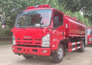 China ISUZU 190HP Forest Fire Truck 4x2 Red Color With 8t Water Tank factory