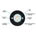 Communication GYXTW 8 Core Armoured Fibre Optic Cord Optical Fiber Cable